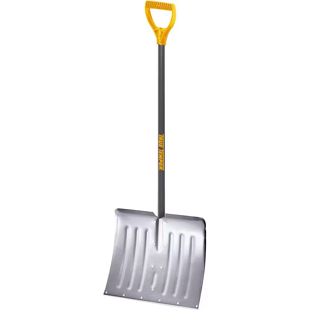 38.3 In. Steel Handle Aluminum Blade Snow Shovel NEW