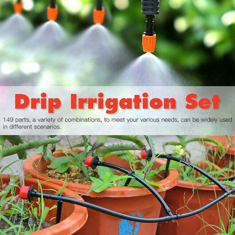 50M Hose Garden Irrigation System with Timer Plant Watering DIY Micro Drip Ki... - Picture 4 of 9