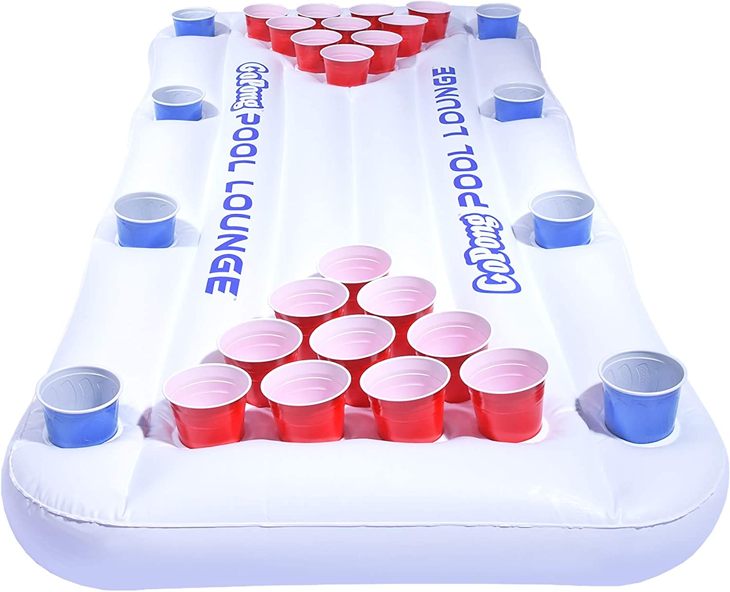 Pool Lounge Beer Pong Inflatable with Social Floating Fun Beach Gift Friend NEW