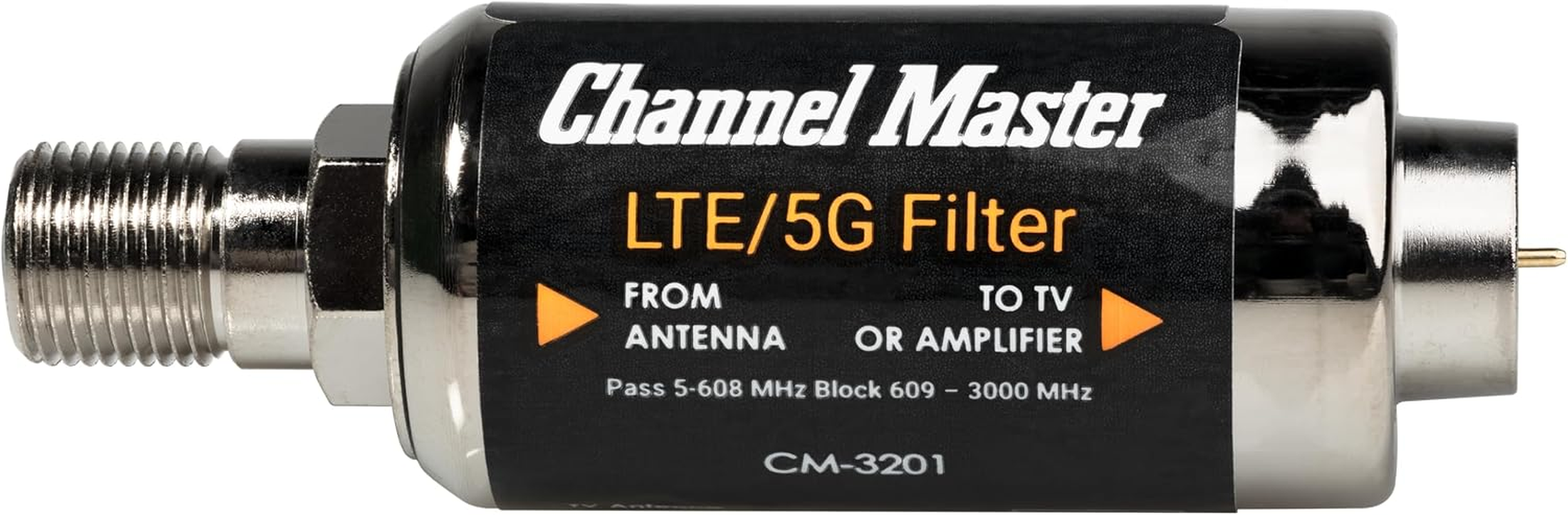 LTE/5G Filter – Reduces Pixelation & Signal Issues from LTE, 4G, 5G Interference, Indoor/Outdoor Use, Built-In O-Ring for Weather Protection, Enhances OTA Digital HDTV Signal Quality