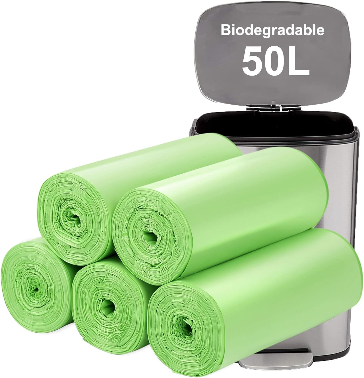 Bin bags 5L,120PCS, Bin Liner For Countertop Bin.Aievrgad Trash/Garbage/rubbi... - Picture 13 of 24