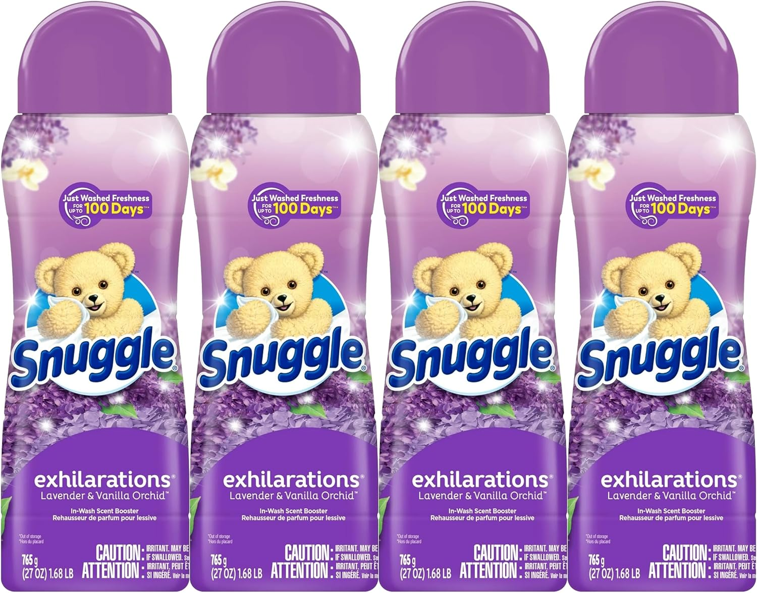 Snuggle Exhilarations Laundry Scent Booster Beads, Lavender and Vanilla Orchid, 27 Ounce