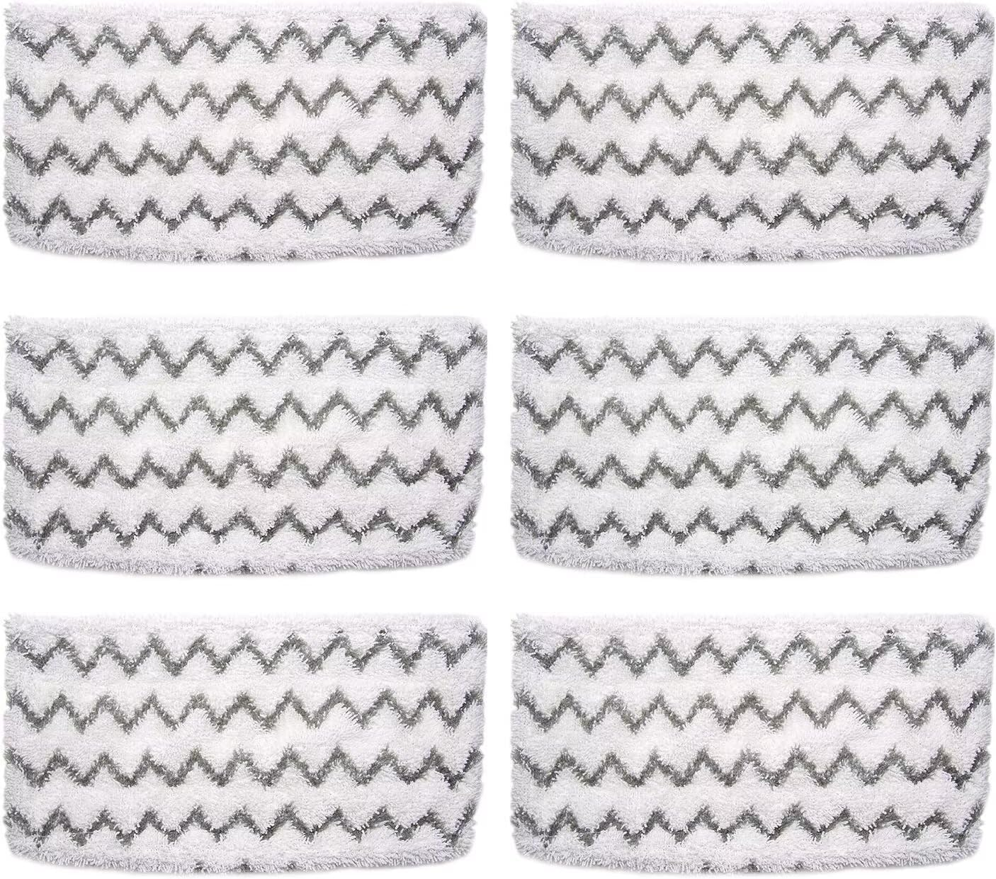 6 Pack Steam Mop Pads Replacement for Shark S1000 S2001 S1200 S1000A S1000C