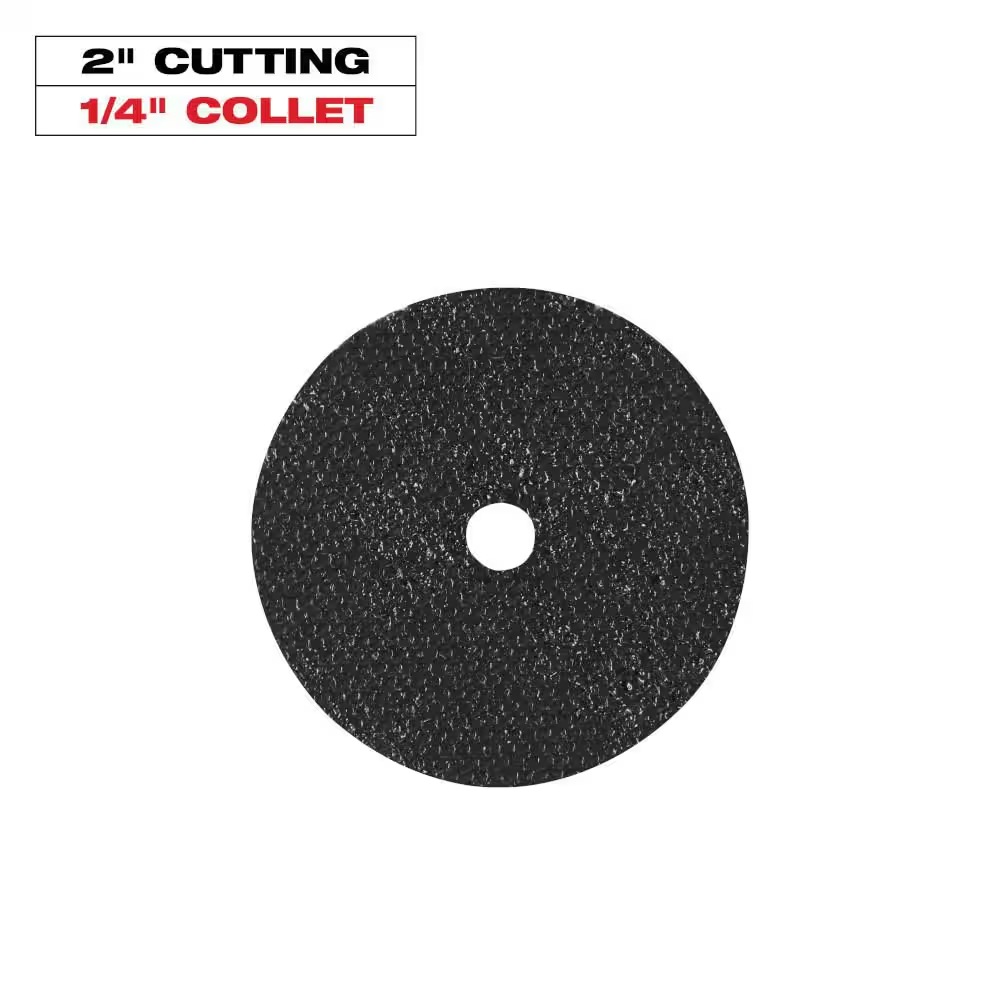 2 In. X 0.040 In. X 1/4 In. Metal Cut off Wheels (5-Pack)