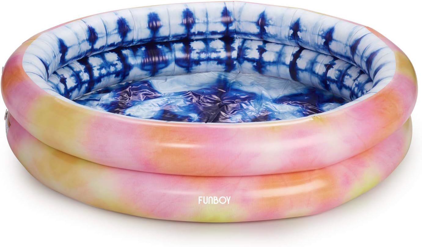 FUNBOY Giant Inflatable Luxury Clear Pink Heart Kiddie Pool, Year-Round Fun f... - Picture 7 of 15