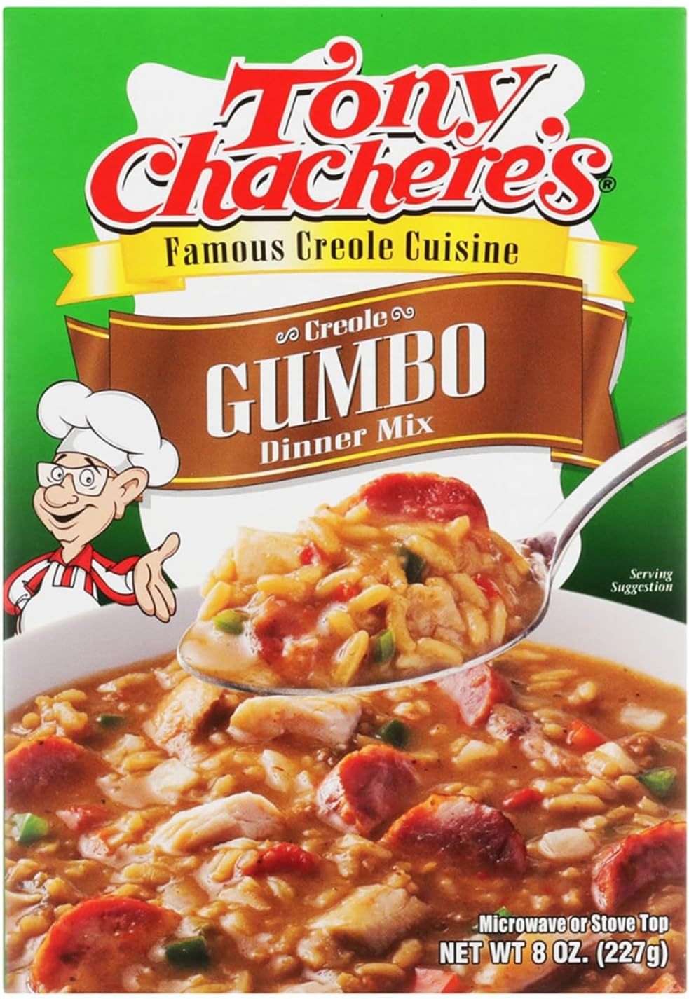 Creole Gumbo Dinner Mix, 8-Ounce Units (Pack of 4)