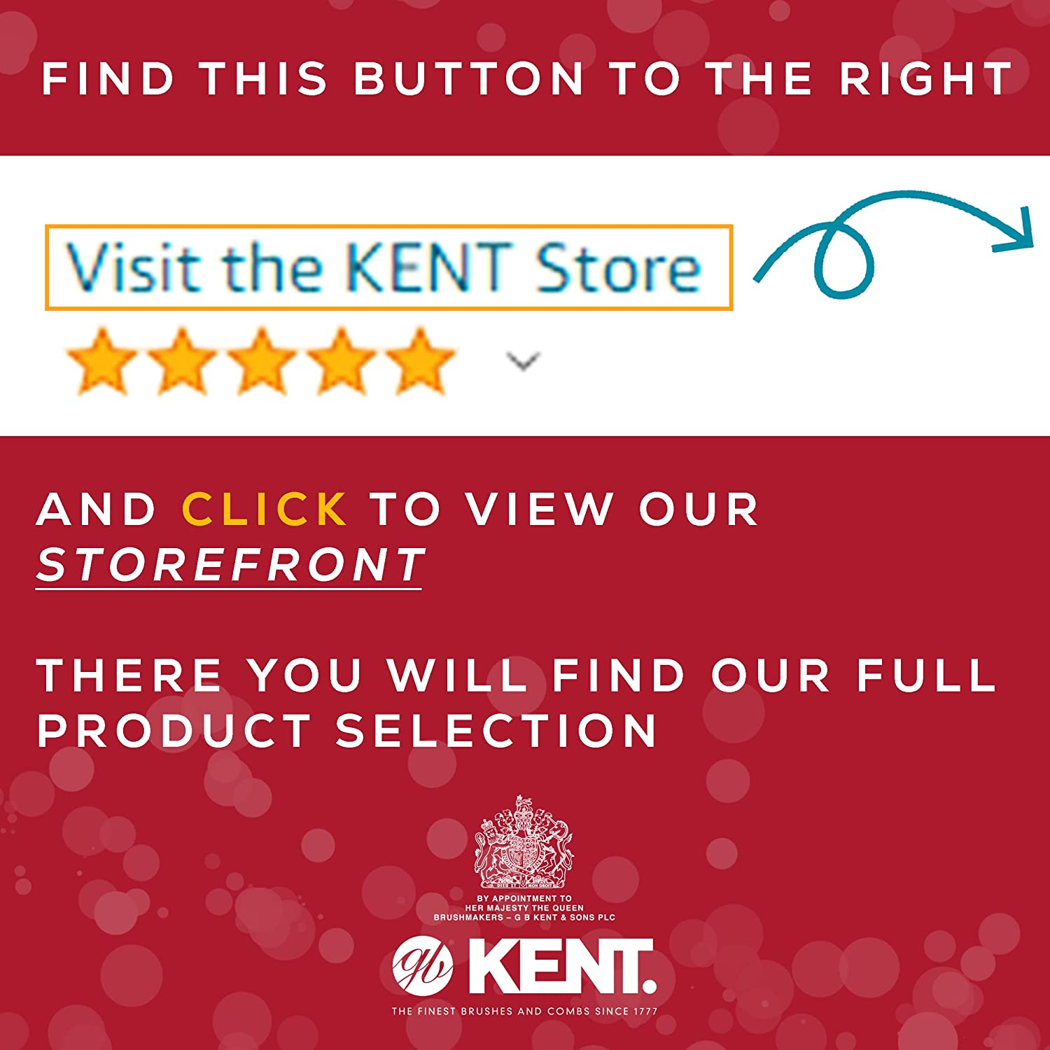 Kent Classic Shine Cushioned Bristle and Nylon Hair Brush - Picture 9 of 15
