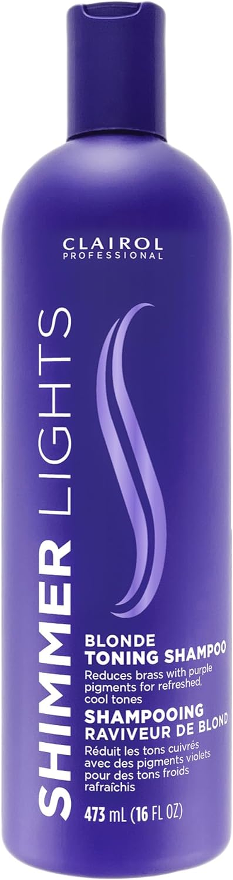 Clairol Shimmer Lights Blonde and Silver Shampoo For Unisex 16 oz Shampoo - Picture 2 of 12