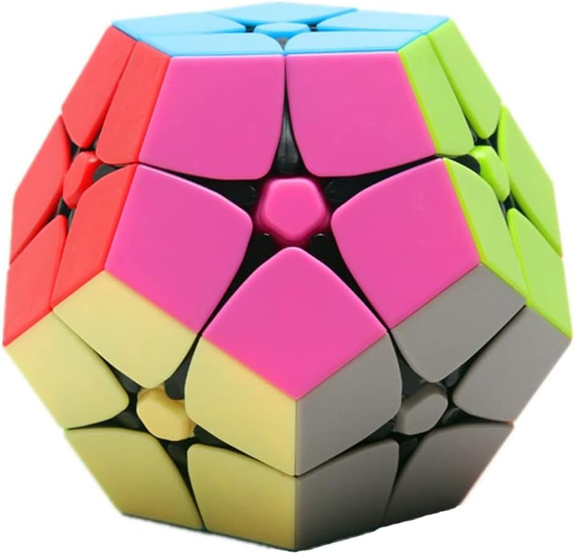Willking 2X2 Megaminx stickerless Puzzle Cube 2x2 Kilominx Color Speed Cube D... - Picture 3 of 14