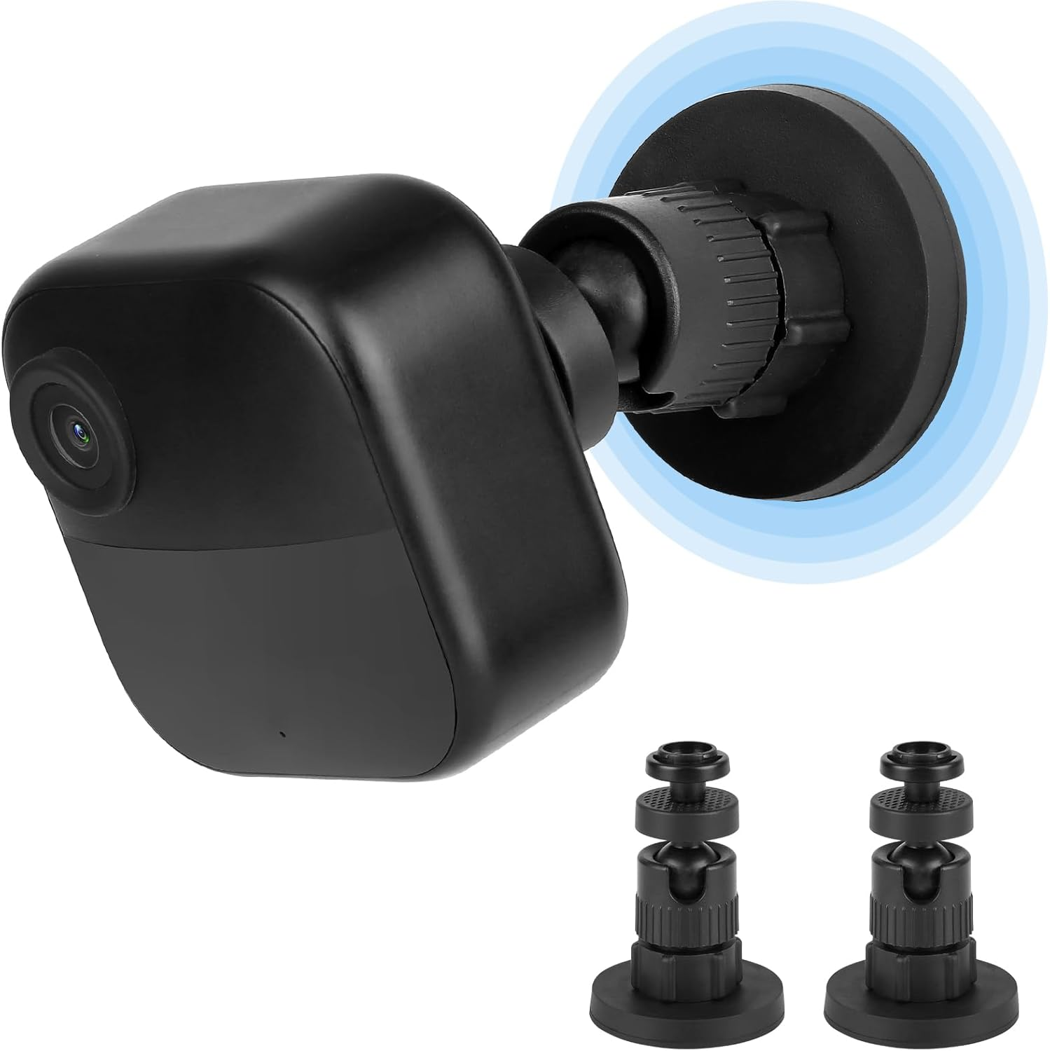 Itodos 2 Pack Magnetic Wall Mount Bracket Compatible with Blink Outdoor 4 (4Th Gen),Blink Outdoor (3Rd Gen) Xt3,Blink Xt/Xt2,Blink Mini,Securely Attached to Steel or Any Flat Surfaces without Tools