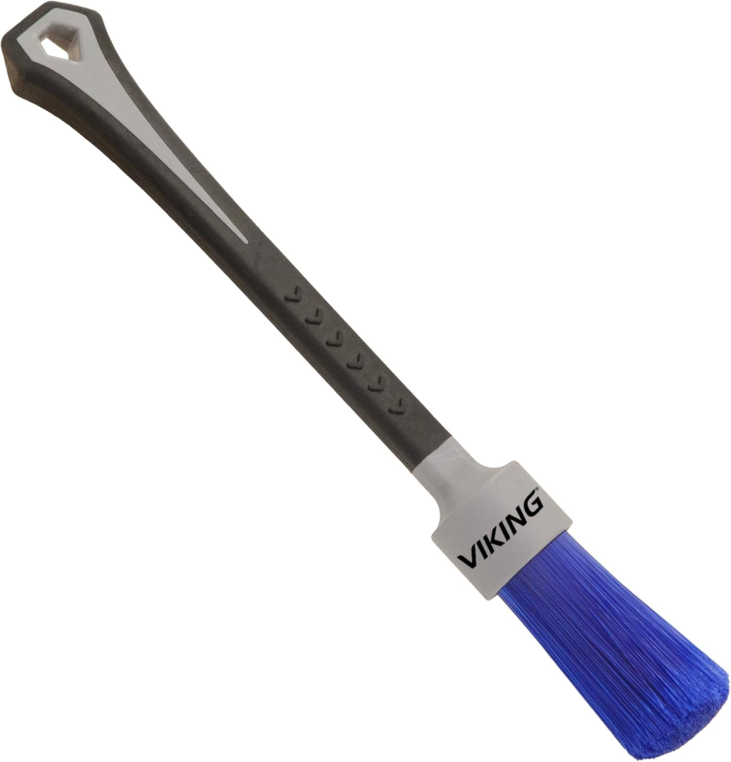 VIKING Cleaning Brush for Lug Nuts, Wheel Brush,Grey, 8.5 Inch X 1 Inch X 1 Inch