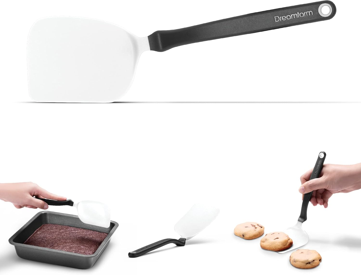 Dreamfarm Chopula Non-Stick-Safe Super-Flexible Sit-Up Spatula with Strong Fl... - Picture 11 of 15