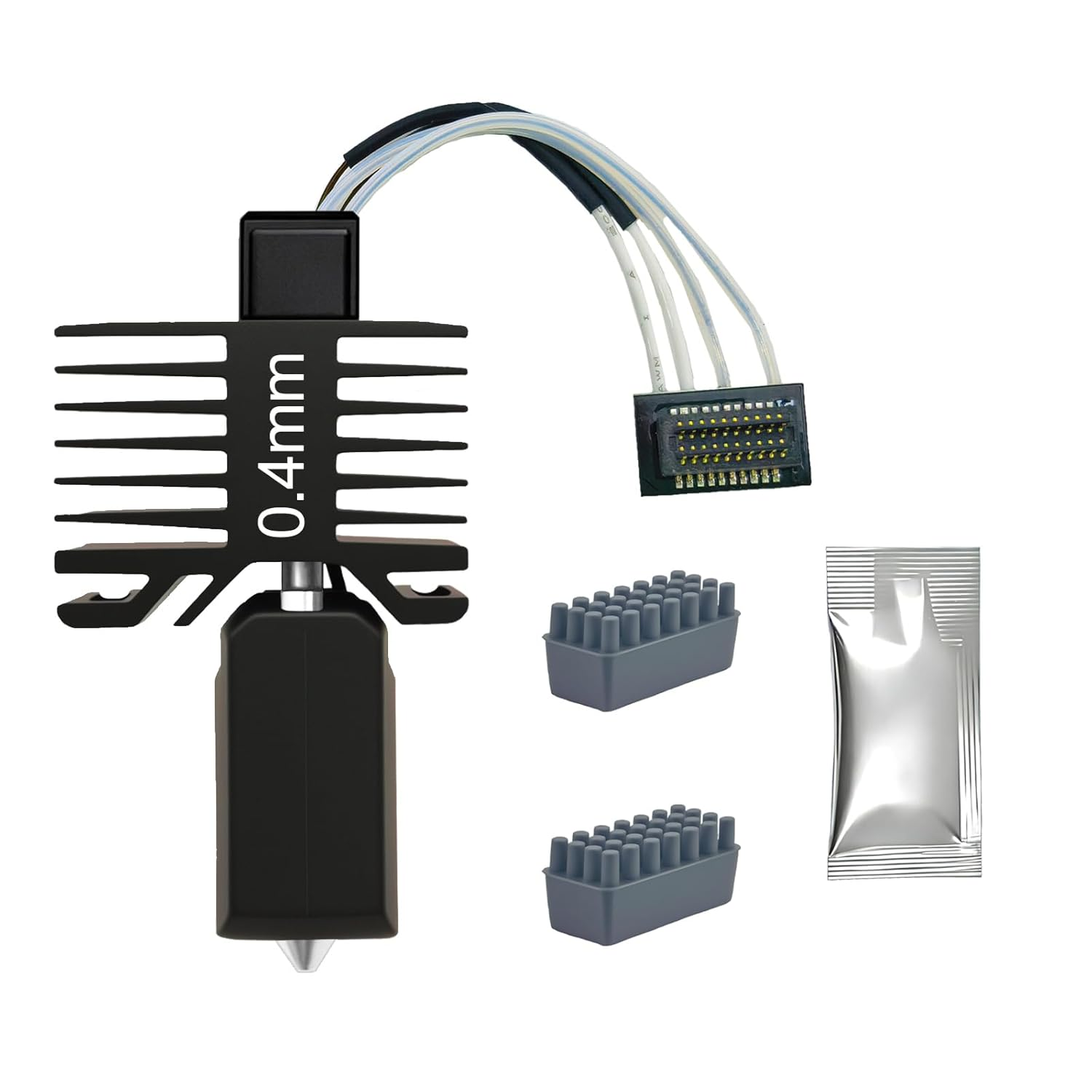 All-Metal Hotend Kit for Bambu Lab P1S/P1P with Hardened Steel Nozzle