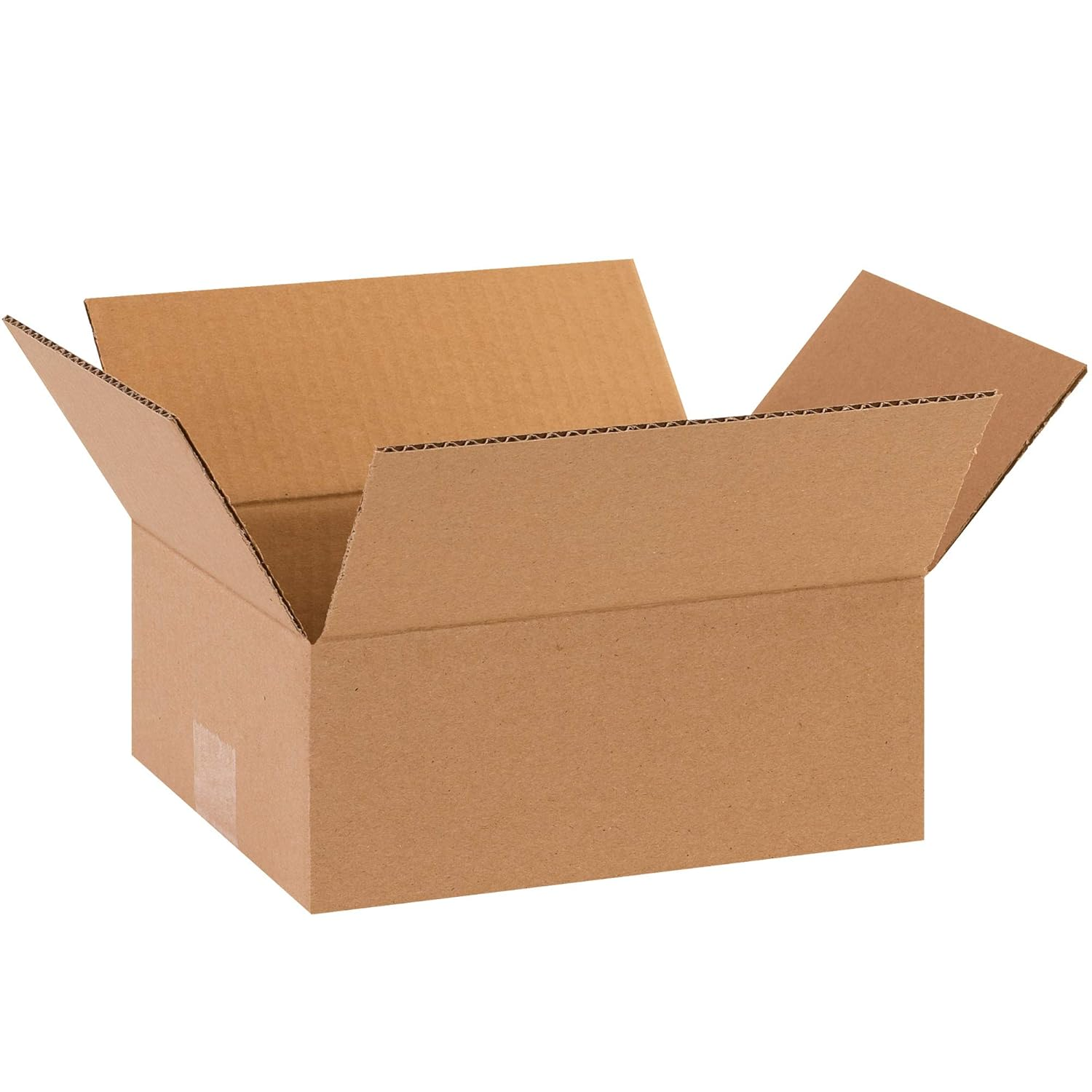 10 X 8 X 4 Corrugated Cardboard Boxes, Flat 10