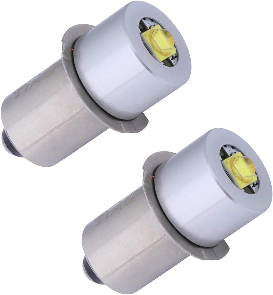 Maglight LED Bulb Replacement 3W for 3-16 C&D Cells Flashlight (2 Pack)