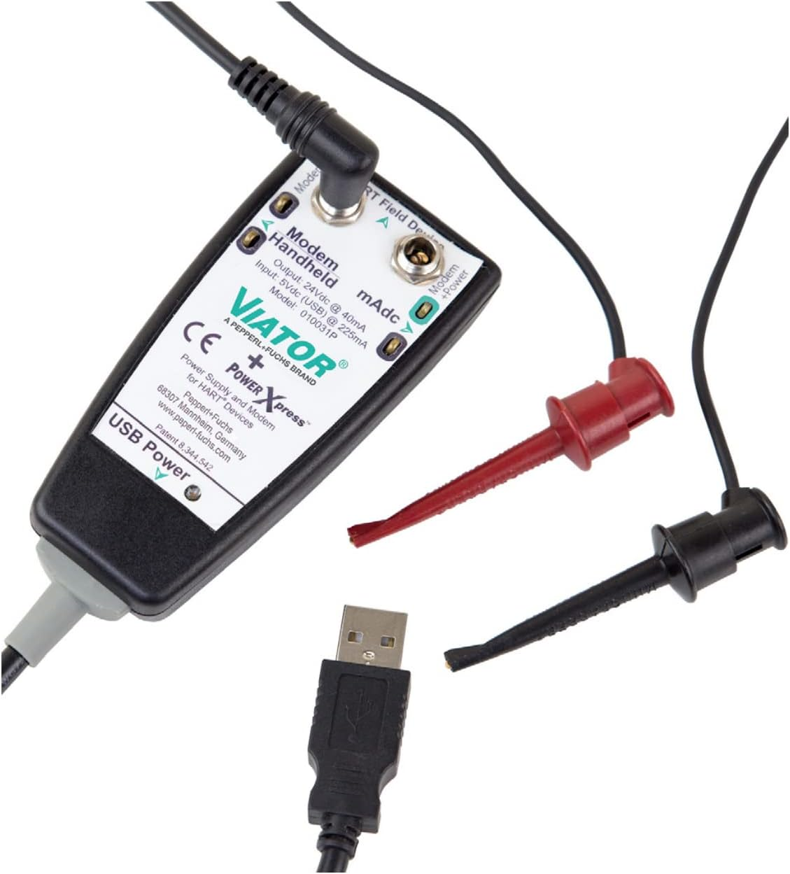 VIATOR USB HART Modem Interface with Power Xpress, USB to HART Protocol Modem
