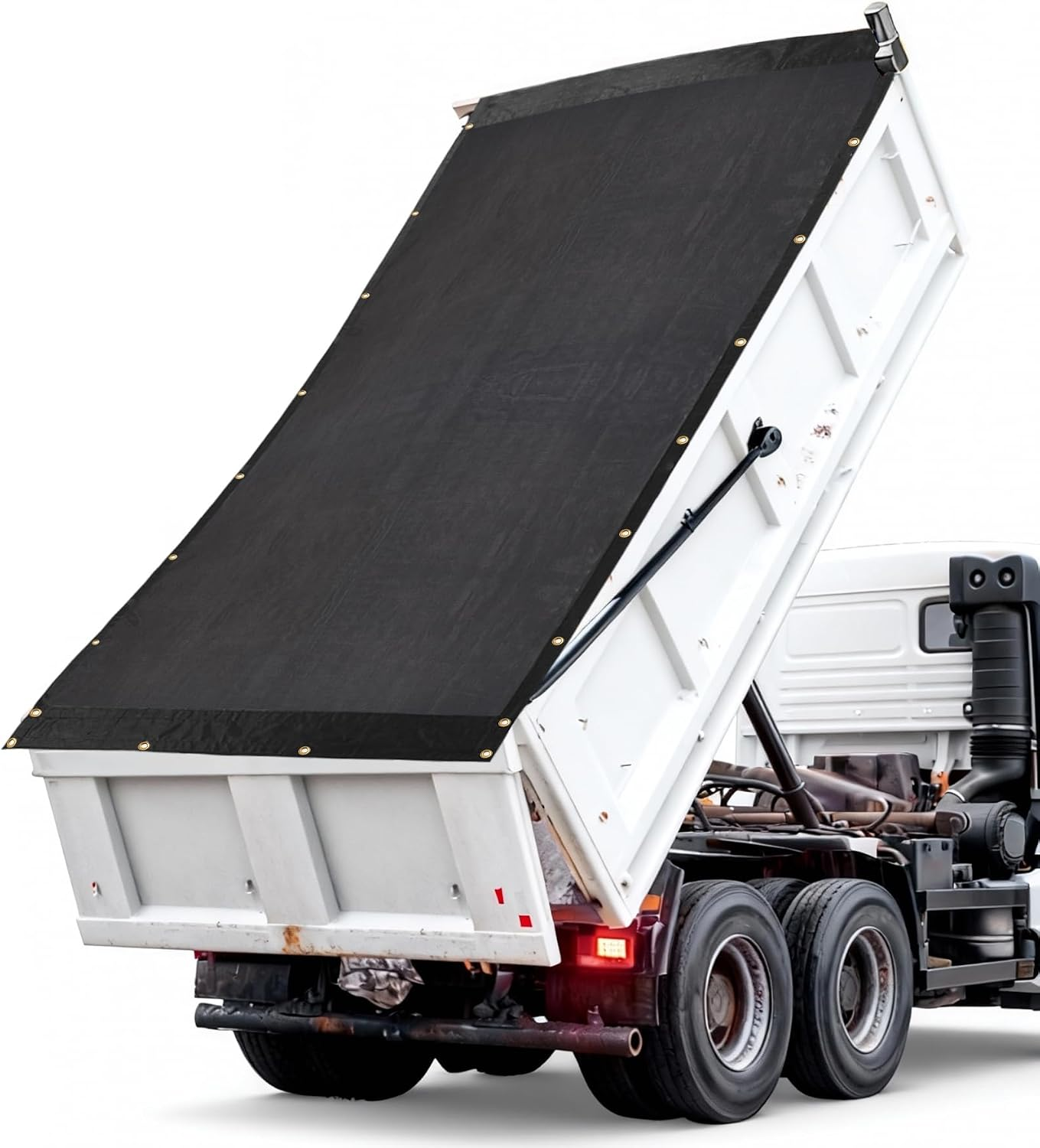 Dump Truck Mesh Tarp,7'X14' with 6''Double Pocket