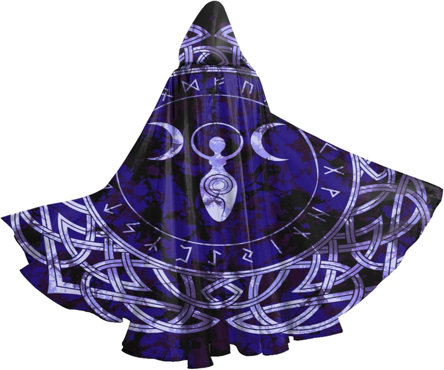 YETTA YANG Halloween Hooded Robe Cloak for Adult Men Women Christmas Hoodies ... - Picture 13 of 13