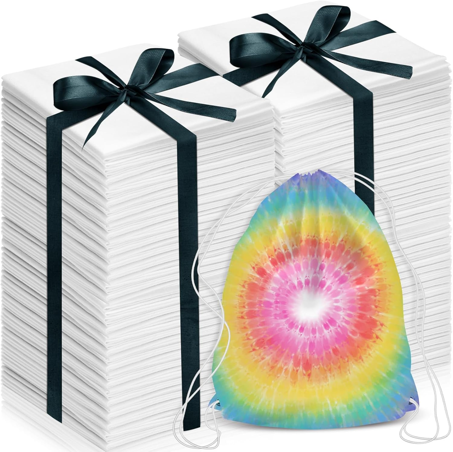 100 Pieces 10 X 10 Inches Cotton Fabric Squares Precut Quilting Fabric Bundles Solid Colors Layer Cakes Quilt Material for DIY Craft Sewing Embroidery(White)