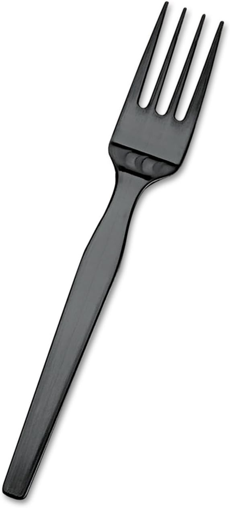 Smartstock Plastic Cutlery Dispenser Refill Forks in Black