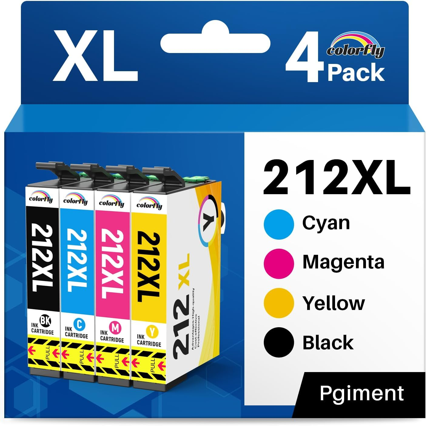 PG645XL CL646XL Ink Cartridges Replacement Canon Combo Pack PG-645 & CL-646 I... - Picture 12 of 16