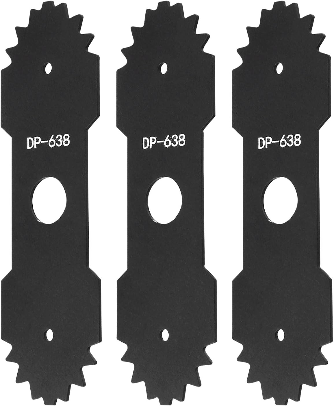 9 Inch 638006008 Edger Blade Compatible with Ho-Melite Ry-Obi Edger, Edger Blade Replacement 638006008 638006007 RY13050 RY13050A RY15518 RY40030 P2300 RY40706VNM S20300 Edger Center Hole 1