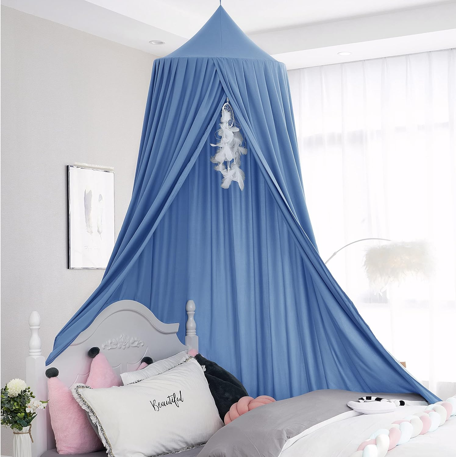 Extra Large Kids Bed Canopy for Girls Boys Bedroom Decor, Crib Canopy Nursery... - Picture 17 of 19