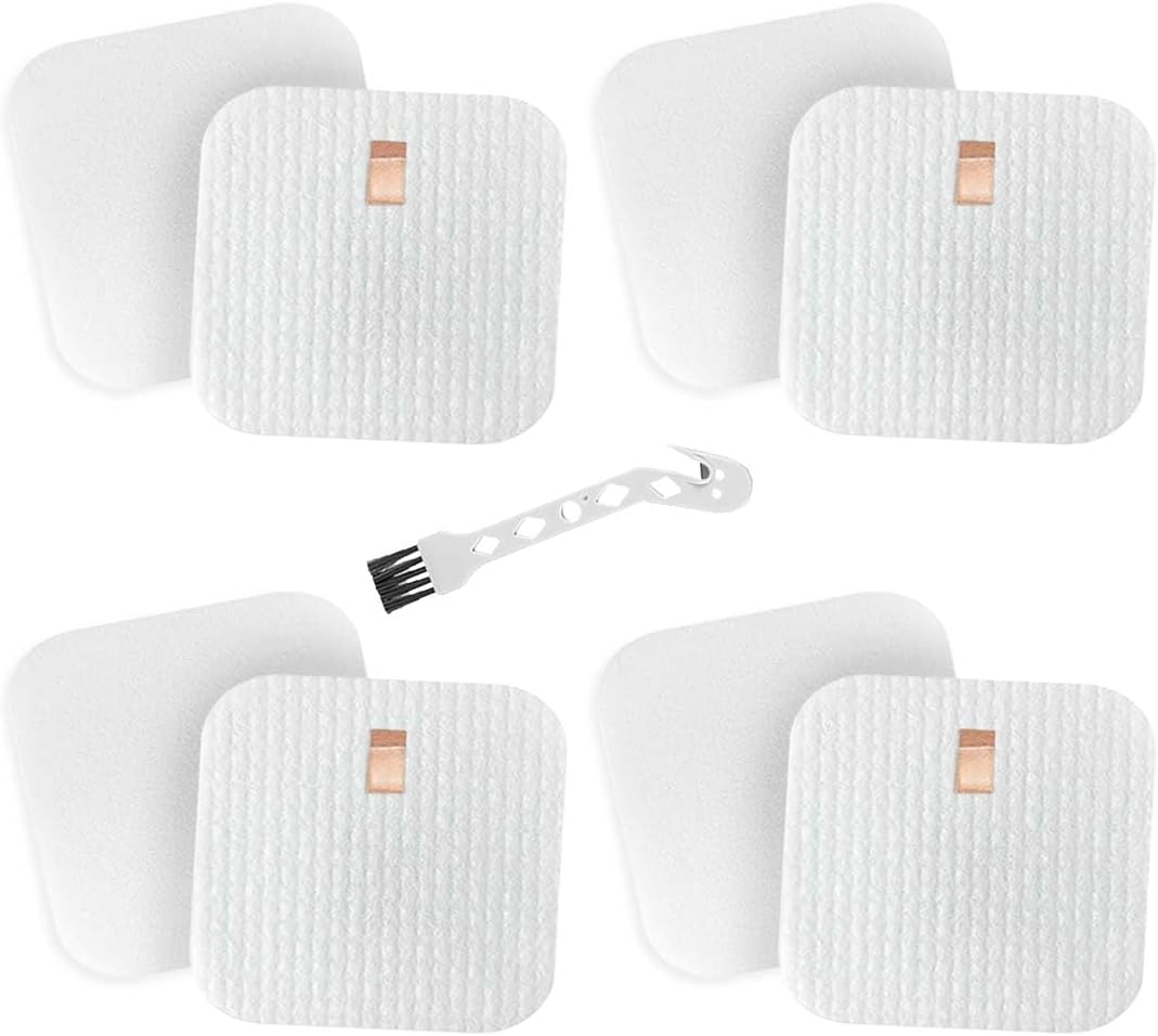 LA401 LA300 LA502 Vacuum Filter Replacement for Shark LA500, LA301, LA455, LA555, LA322 Rotator Lift Away ADV Duoclean Powerfins Upright Vacuum - Foam & Felt Filter Set for Pet Hair, Dirt, Dust