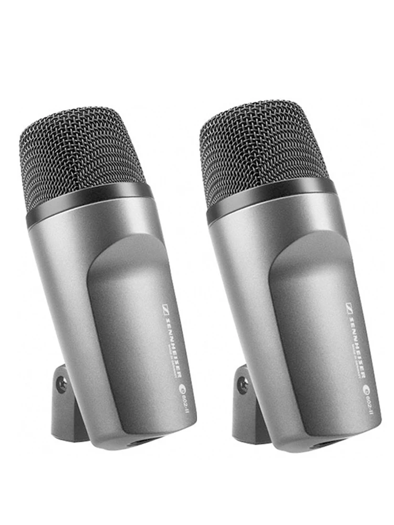 E602-Ii Bass Microphone E602 Wired Drum Mic Dynamic Kick Tom for Low-Frequency Drums Vocal Band DJ Stage Instrumental Recording