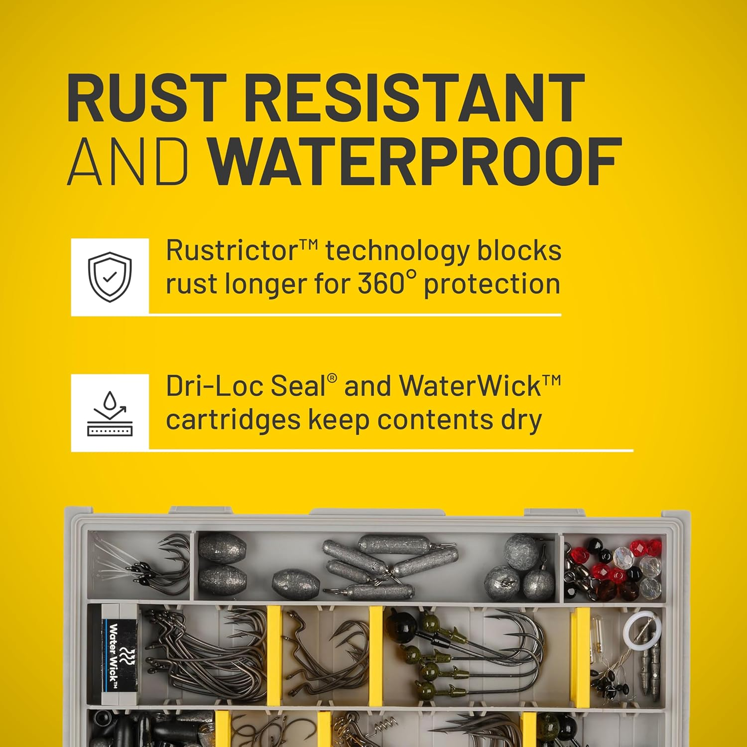 Plano Edge 3500 Premium Tackle Storage with Rustrictor Rust-Resistant Technol... - Picture 5 of 14