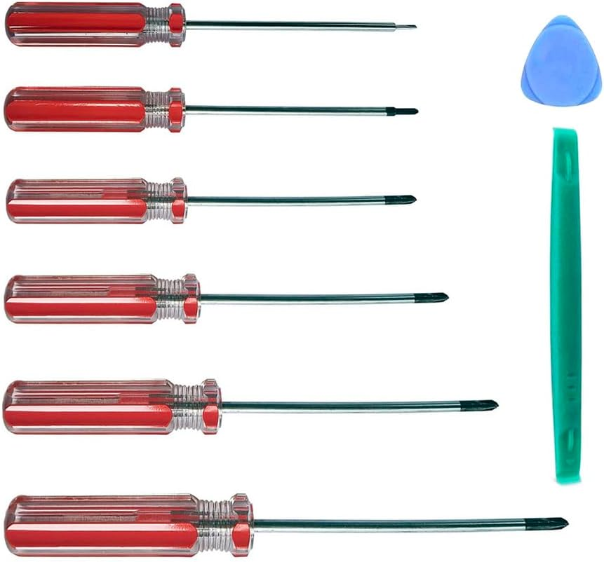 6 Pcs Tri-Wing Screwdriver Set Y Type 1.5mm 2.0mm 3mm 4mm 5mm 6mm Tri-Point