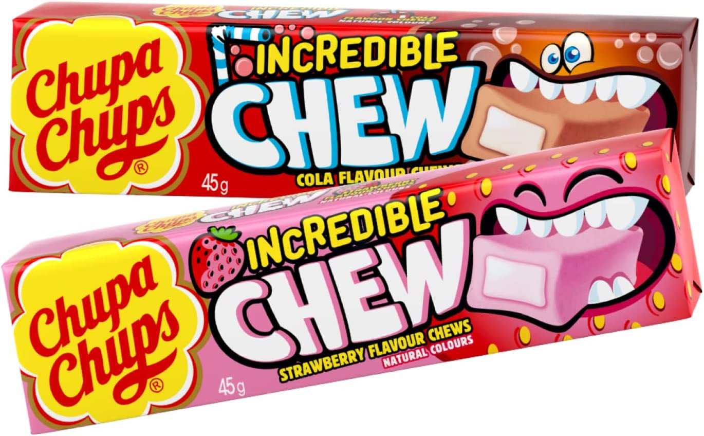 Chupa Chups Incredible Chew, Strawberry, 45 g - Picture 7 of 11