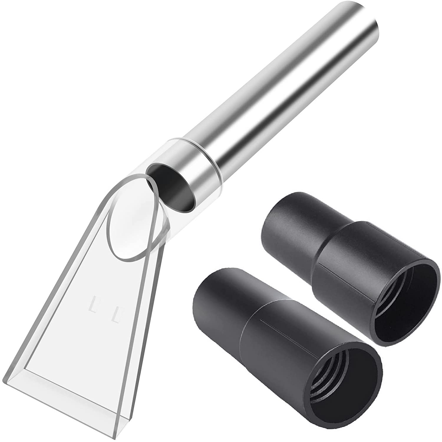 Shop Vac Extractor Attachment for Upholstery & Carpet Cleaning Accessory Hand Wand with Viewing Head Auto Detailing Vacuum Head Hand Tool for Truck Mount & Portable Extractor Vacuum Cleaner