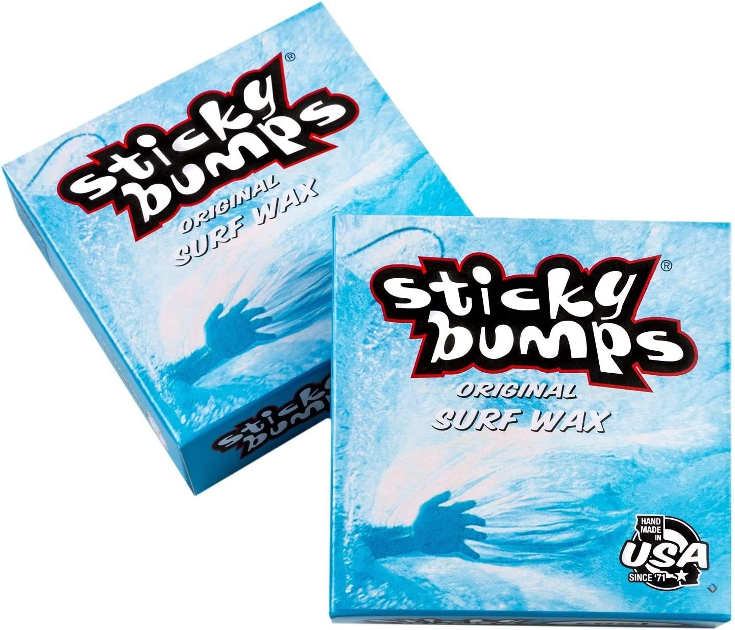 Original Surf Wax Cool-Cold | Long-Lasting Surfboard Wax | Great Bump Building for Surfing | Non-Toxic, Nature-Safe | for Surfboard Surf Wax Temps 69°F / 20°C & Below.