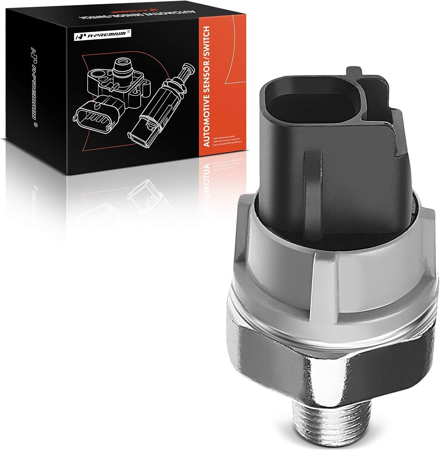 Engine Oil Pressure Switch Sensor Compatible with Subaru Outback 2006-2012, Forester 2006-2010, Impreza 2006-2011, Legacy 2006-2012, B9 Tribeca 06-07 - 2.0L 2.5L 3.0L 3.6L - on Cylinder Head