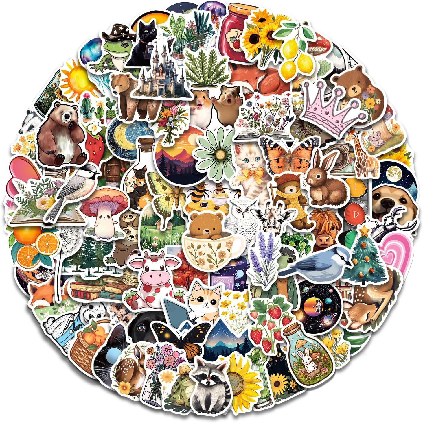 150 Pcs Aesthetic Stickers Pack - Waterproof, Durable Designs for Teens, Kids, and Adults - Ideal for Parties, Gifts, and School Projects