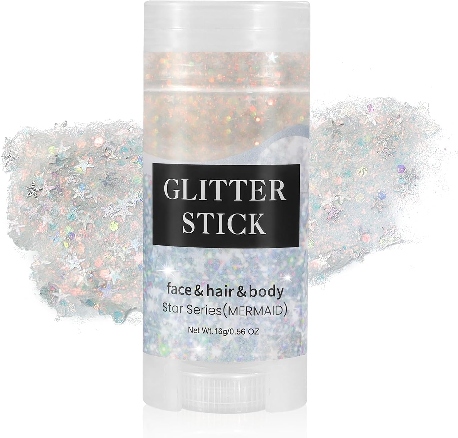 Body Glitter Stick, Sparkly Mermaid Face Glitter Makeup, Halloween Makeup