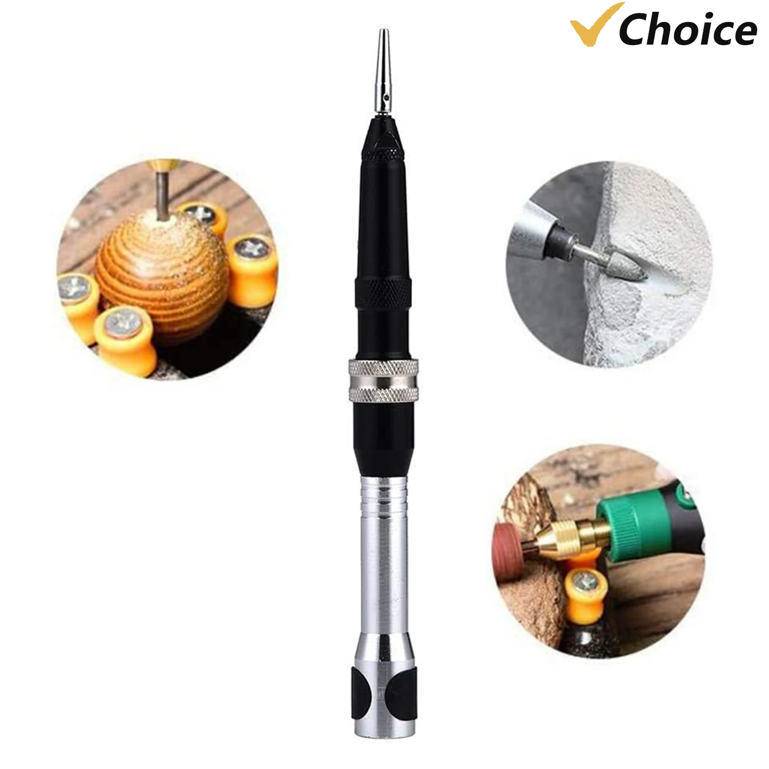 Engraving Hammer Milling Grinding Device Handle Jewelry Flex Shaft Machine Foredom Handpiece for Jewelry Setting Texturing Use