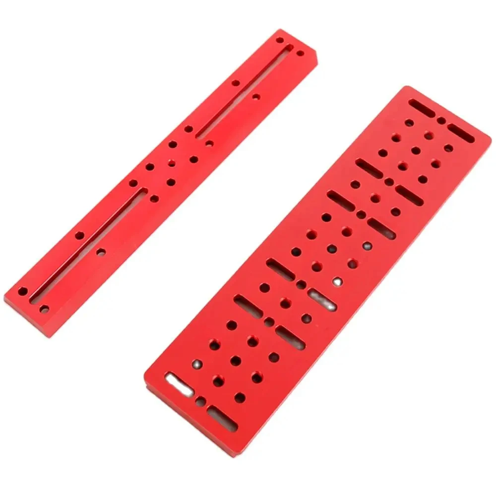 Dovetail plate for astronomical equipment, large size plate with screws, 300mm wide