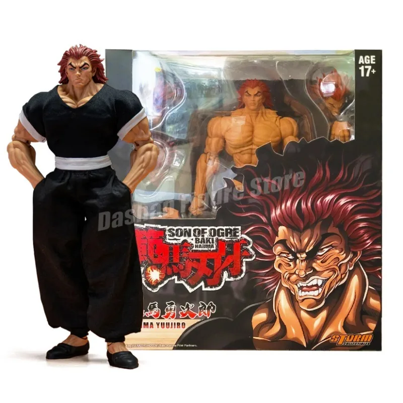 ST Baki Hanma Son of Ogre Action Figure Hanma Yuujiro Figurine Ko Fighting PVC