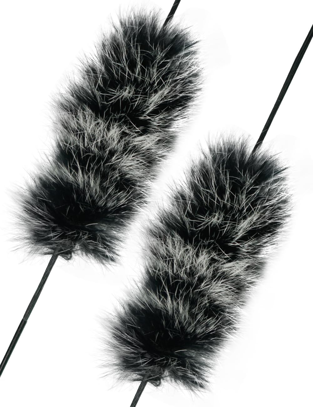 Archery String Silencer Recurve Bow Dampener Bow Stabilizer Beaver Balls/Otter Hide Bowstring Silencer