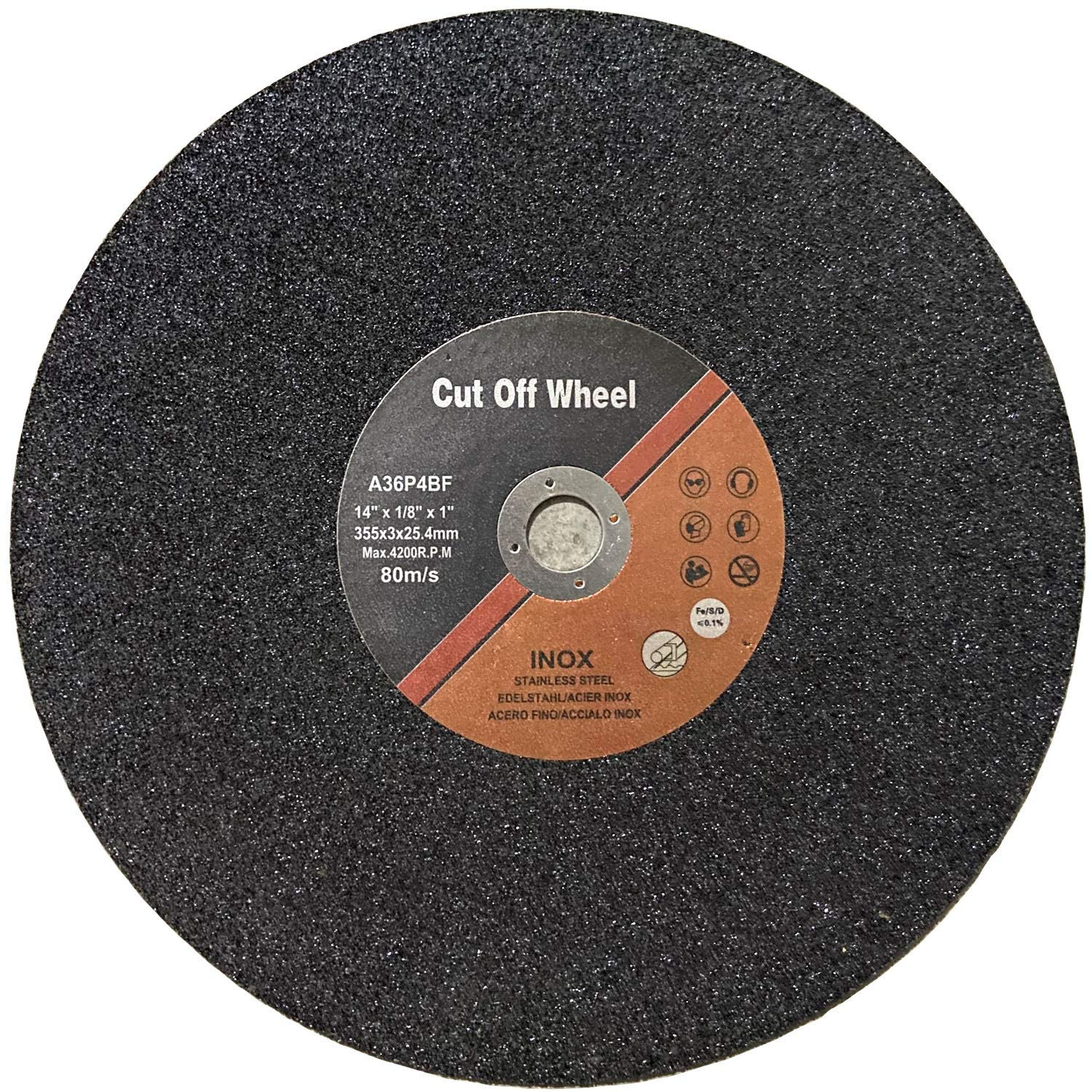 14-Inch Cut-Off Wheel,10-Pack,14 Inch Abrasive Cut off Blades Metal Cutting,Chop Saw Blades 14 Inches