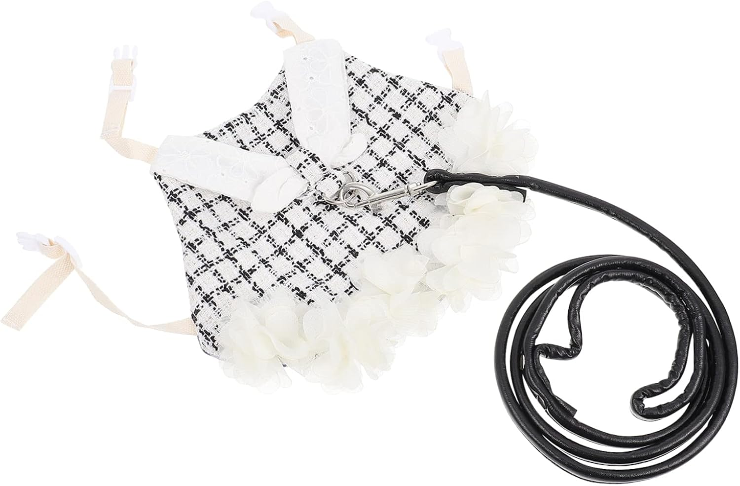 BESPORTBLE 1 Set Pet Rabbit Clothes Rabbit Harness with Leash Rabbit Costume ... - Picture 3 of 16