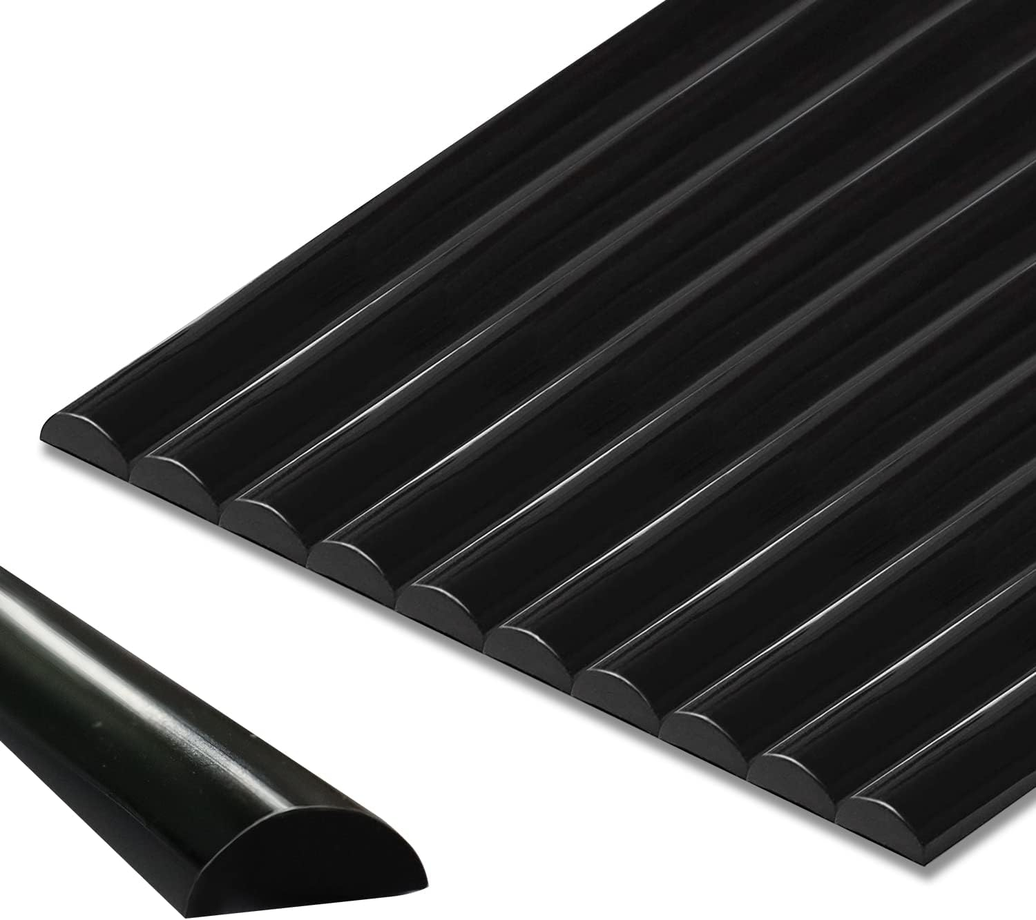 10-Pack Peel and Stick Trim for Backsplash Tile Edge, 12