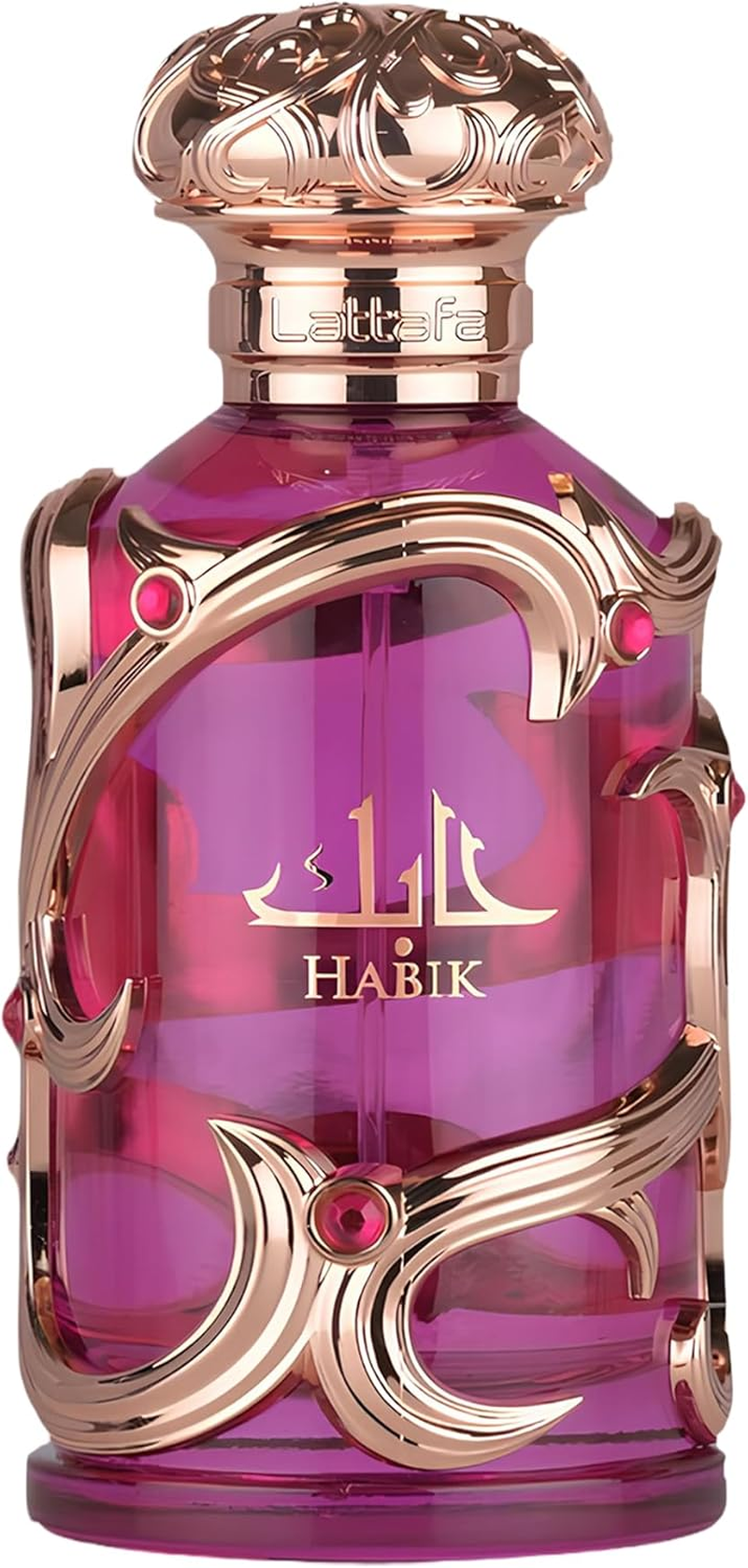 Habik for Women by Lattafa Perfumes – Eau De Parfum 100Ml – Long Lasting Floral Fruity Scent for Women – Elegant, Musky, Sweet – Arabian Luxury Perfume Gift for Her