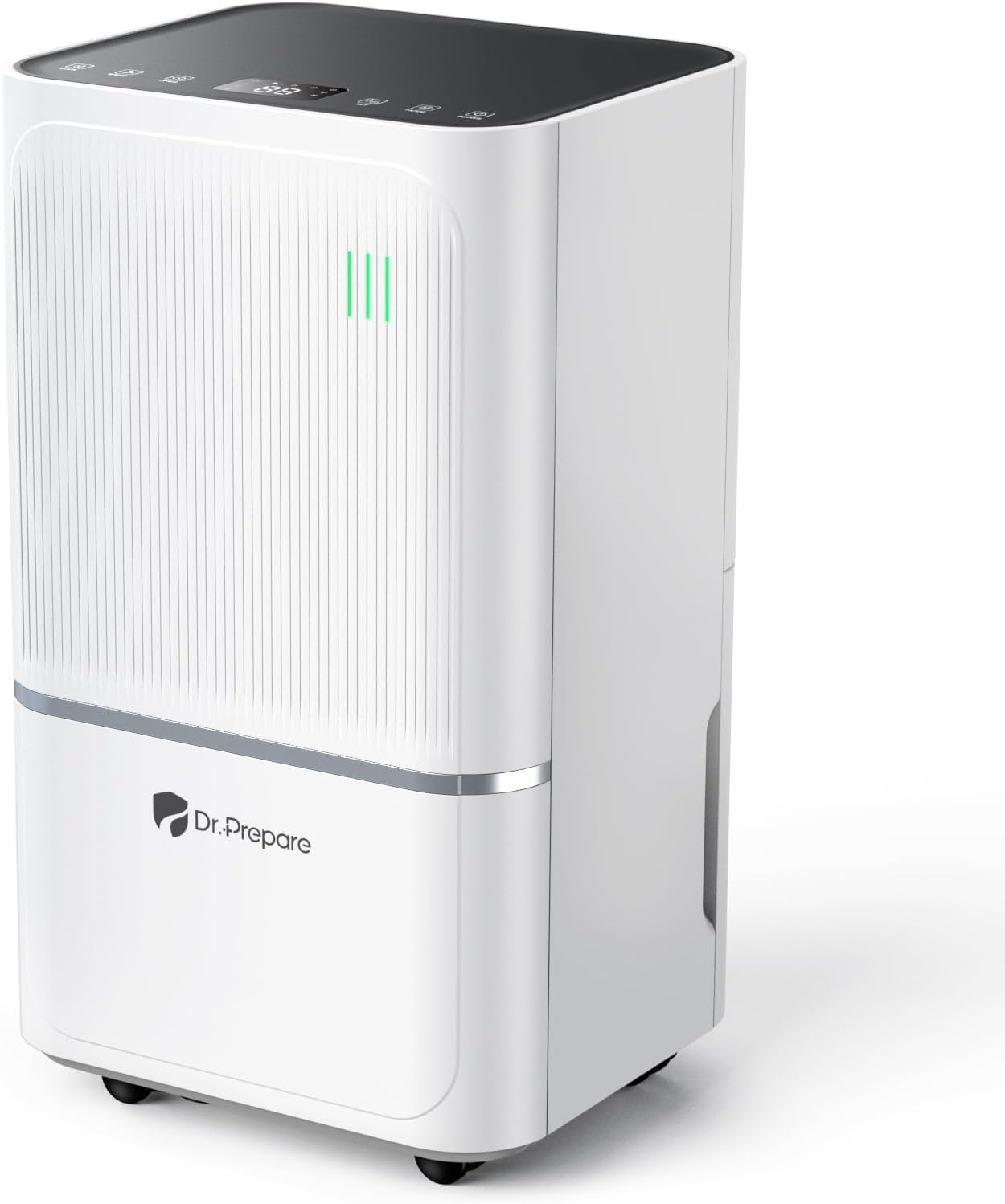 2000-2600 Sq.Ft Dehumidifier for Home with Drain Hose, 38 Pints/Day Dehumidifier for Basement, Bedroom, Bathroom, Dry Clothes, Intelligent Humidistat, 3 Modes, 24H Timer, 0.53 Gal Bucket
