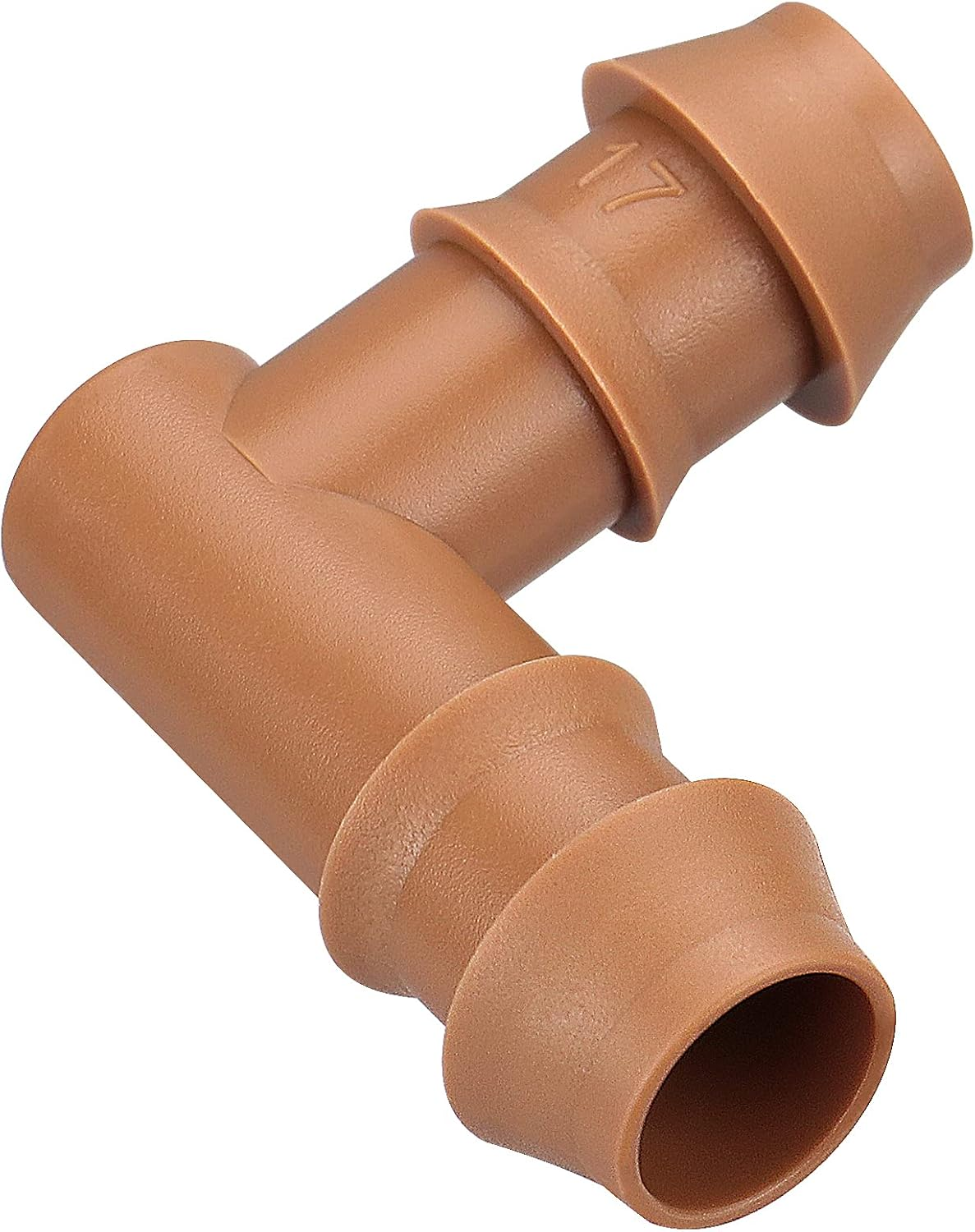 18 Pieces Drip Irrigation Fittings Elbow Connectors for 1/2