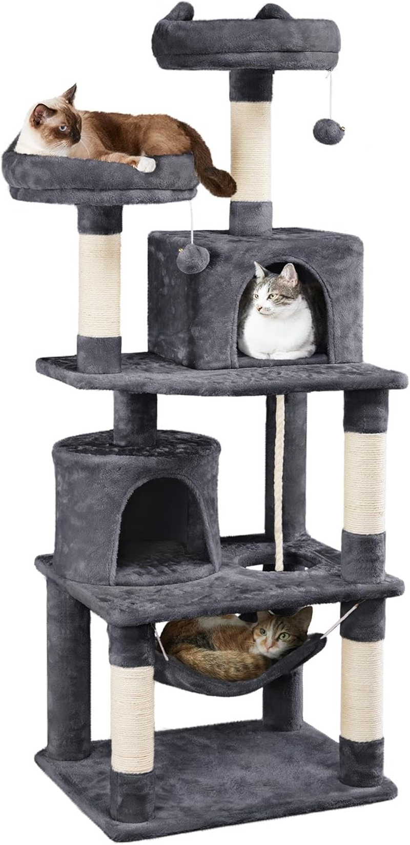 Arbol gato 625 para pulgadas torre condo hamaca rascadores gris para oscuro