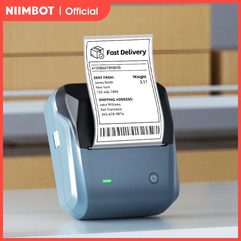 B31 Thermal Label Printer Print Width Max 80mm/s Wireless Barcode Sticker Maker Pocket Label Maker for Clothing Jewelry