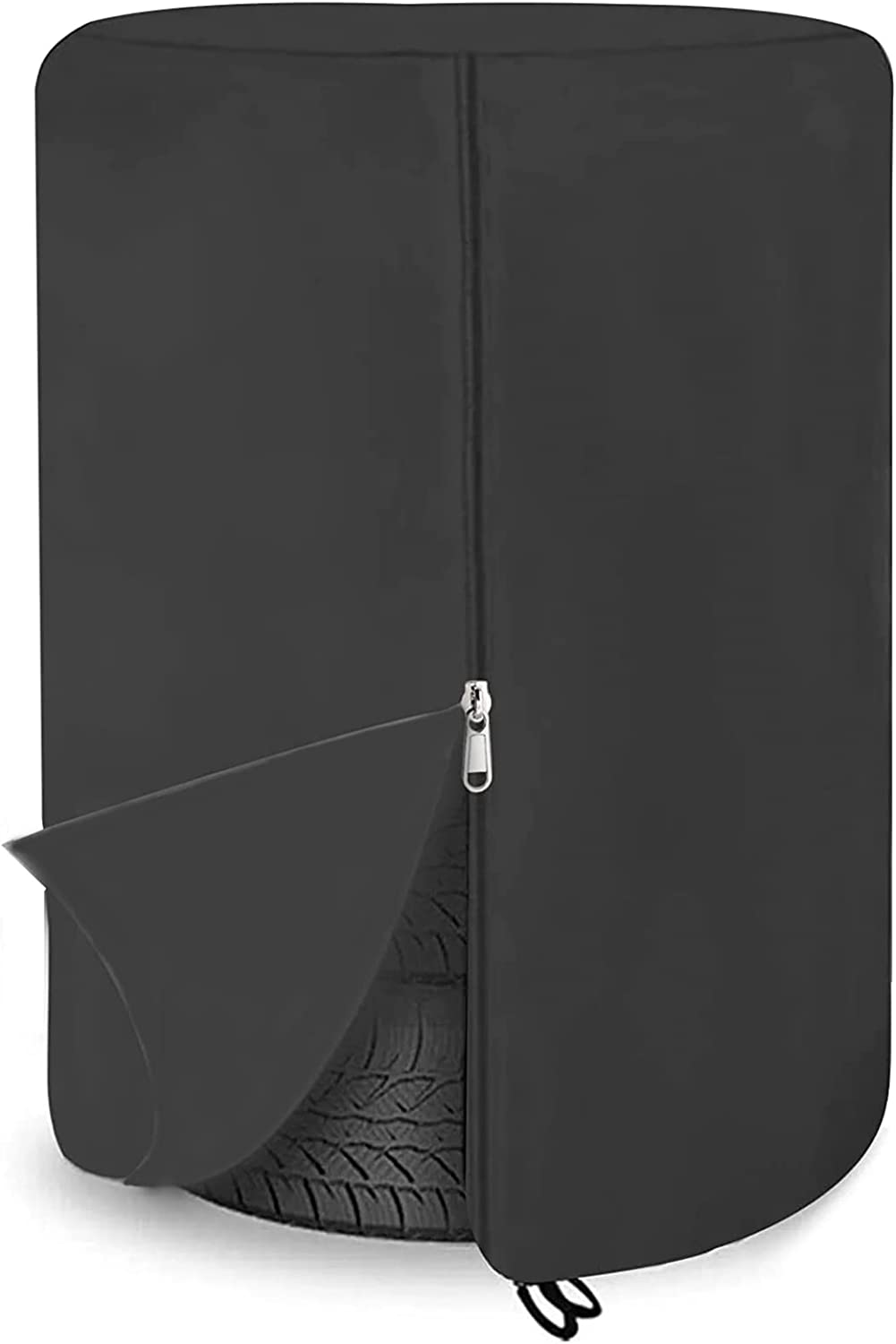 Tire Covers for Storage Large Tire Storage Bags Waterproof for Outdoor Indoor (Holding 4 Tires Up, Diameter 33